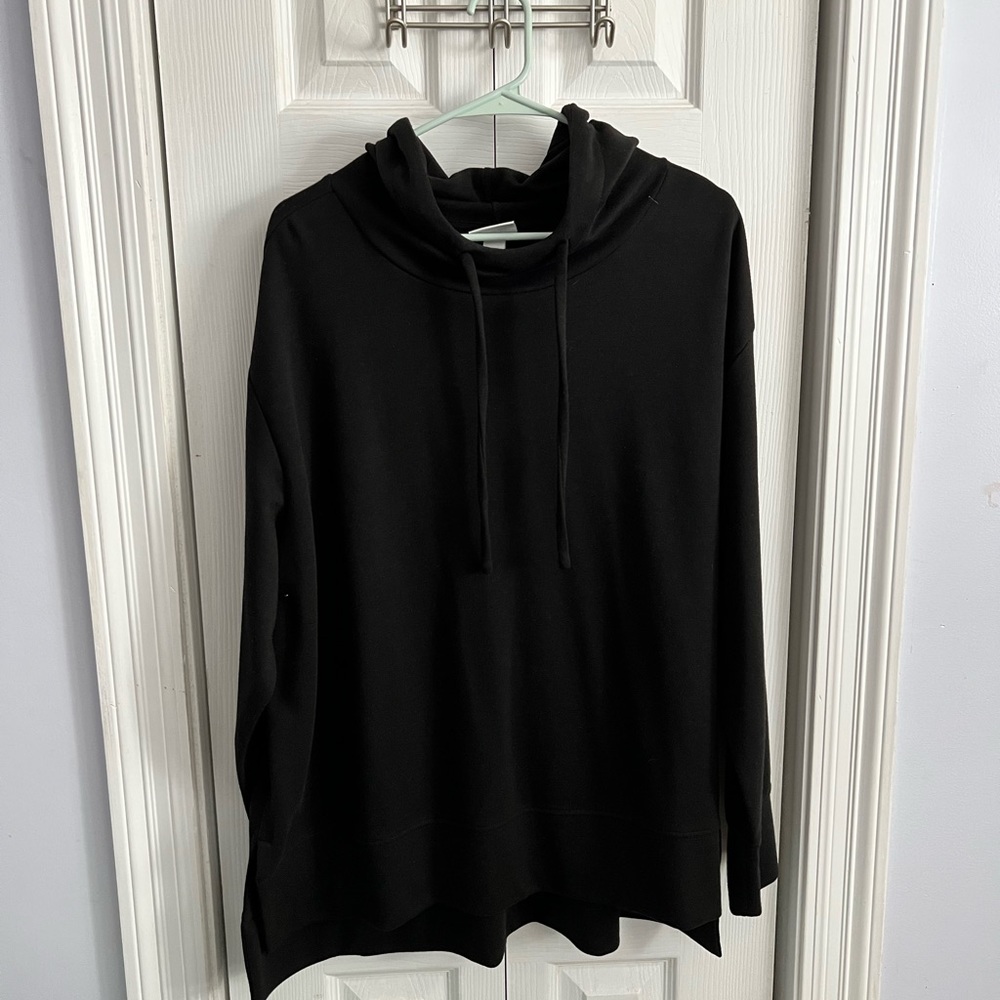 BNWOT Ava & Viv Wide Neck Hoodie 3x